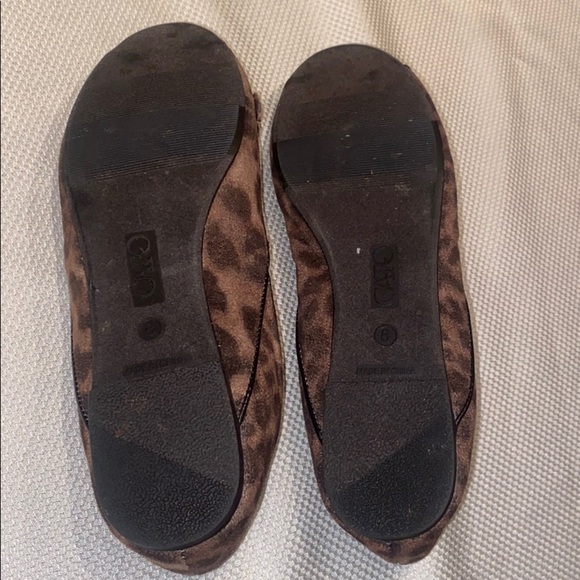 CATO Leopard Ballet Flat Loafer Open Toe size 8 - Picture 5 of 8